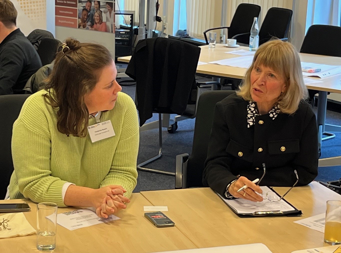 Frederike Busch und Susanne Sabisch-Schellhas