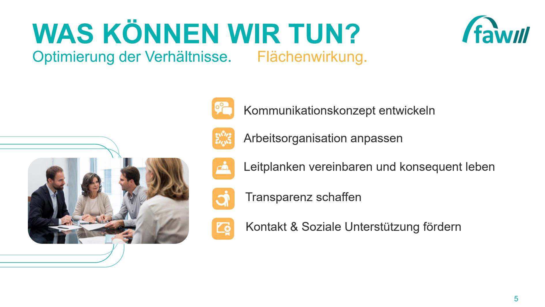 Was können wir tun?