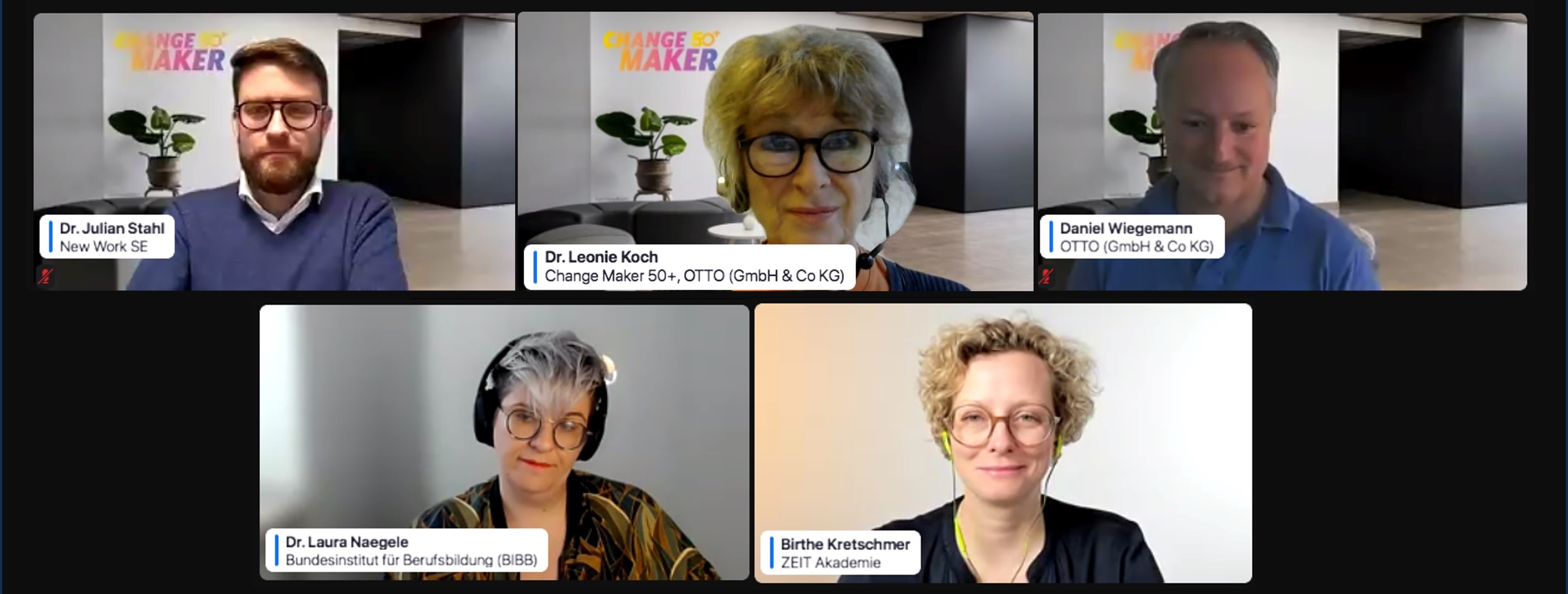 Bild: Podiumsdiskussion am Nachmittag