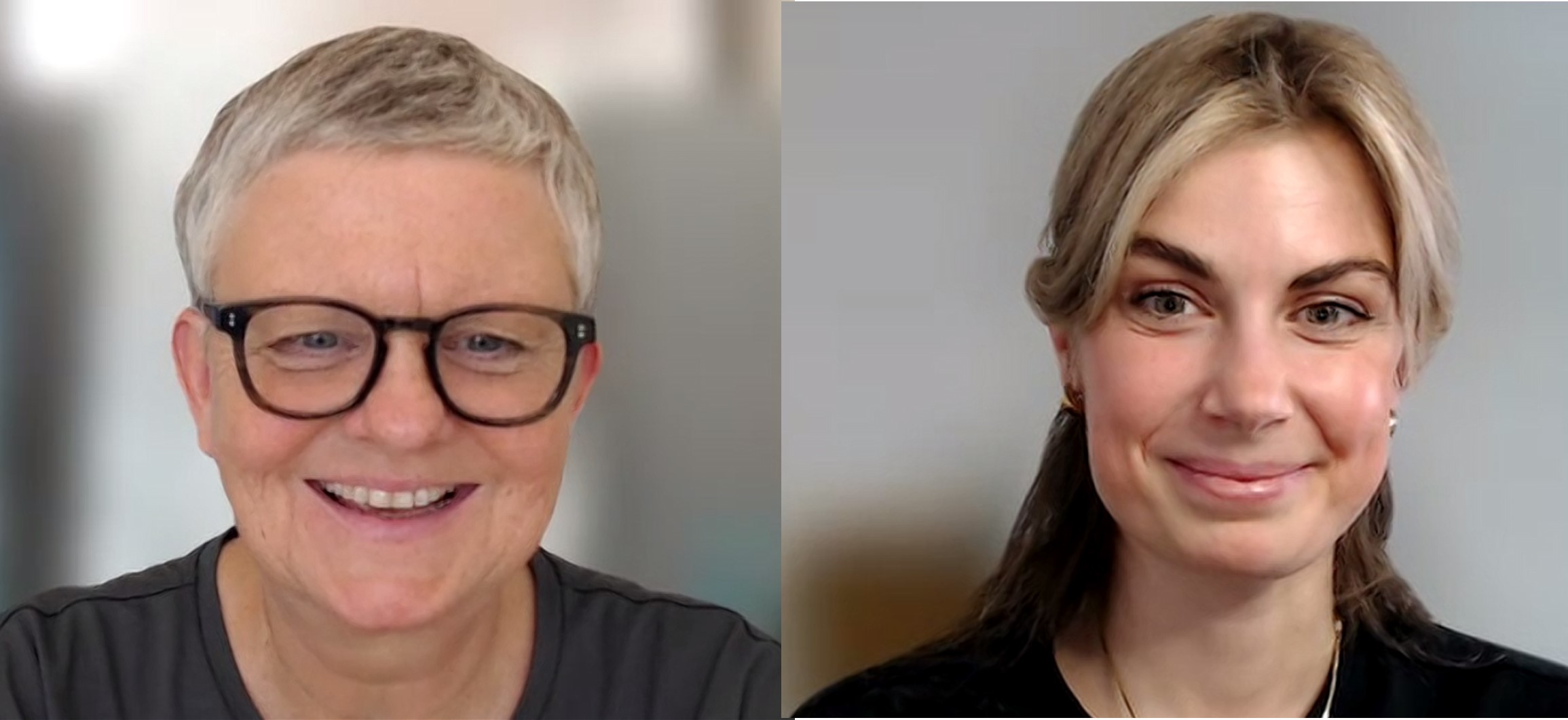 Tina Busch und Sarah Schuh